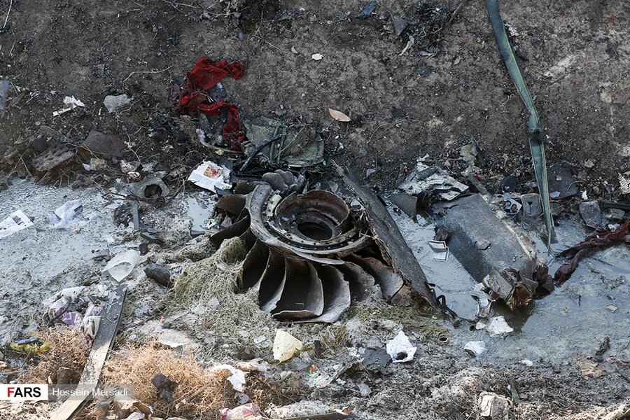 سقوط هواپیمای اوکراینی حوالی فرودگاه امام خمینی(ره) 