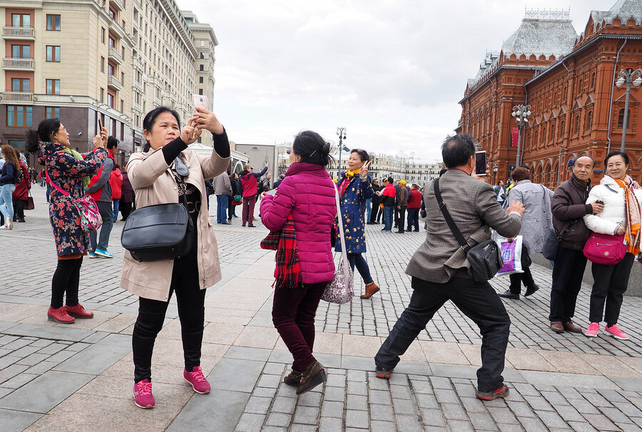 Chinese Tourists - Russia